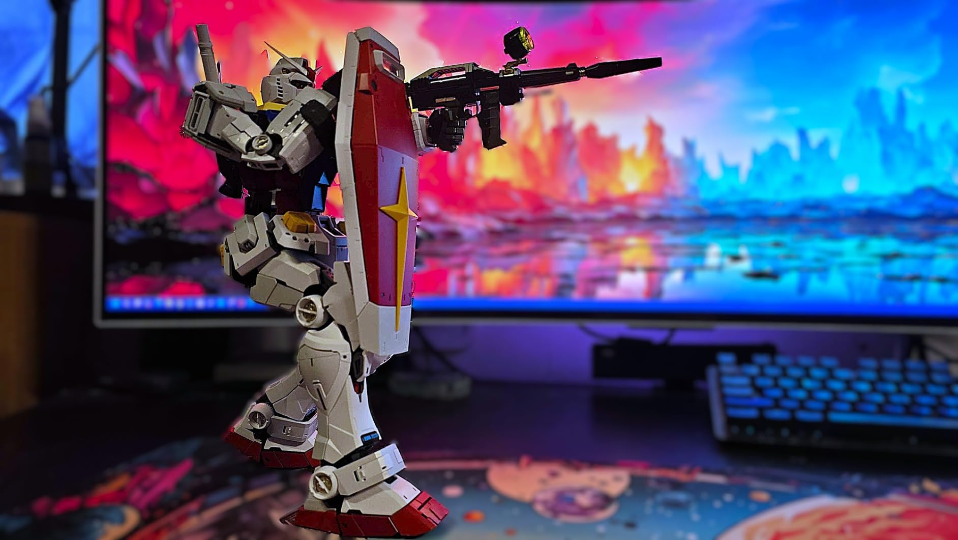 BANDAI NAMCO Entertainment Perfect Grade 1/60 Scale Unleashed RX-78-2 Gundam Model kit customer photo 1