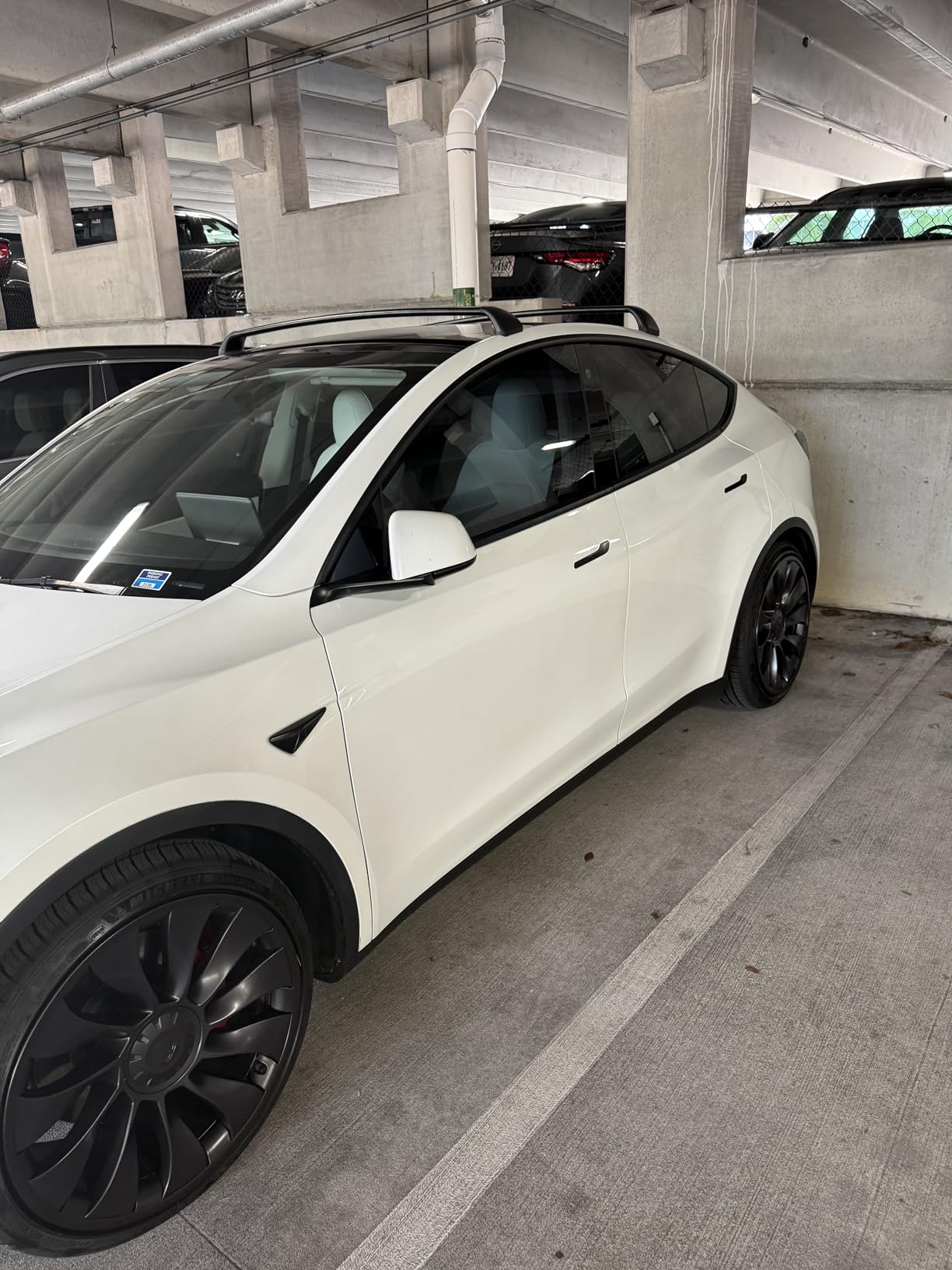 Roof Rack Crossbars for Tesla Model Y 2020-2026 | No Drill Noiseless Aluminum Cargo Bars | Luggage Kayak Bike Ski Roof Rack Carrier customer photo 2