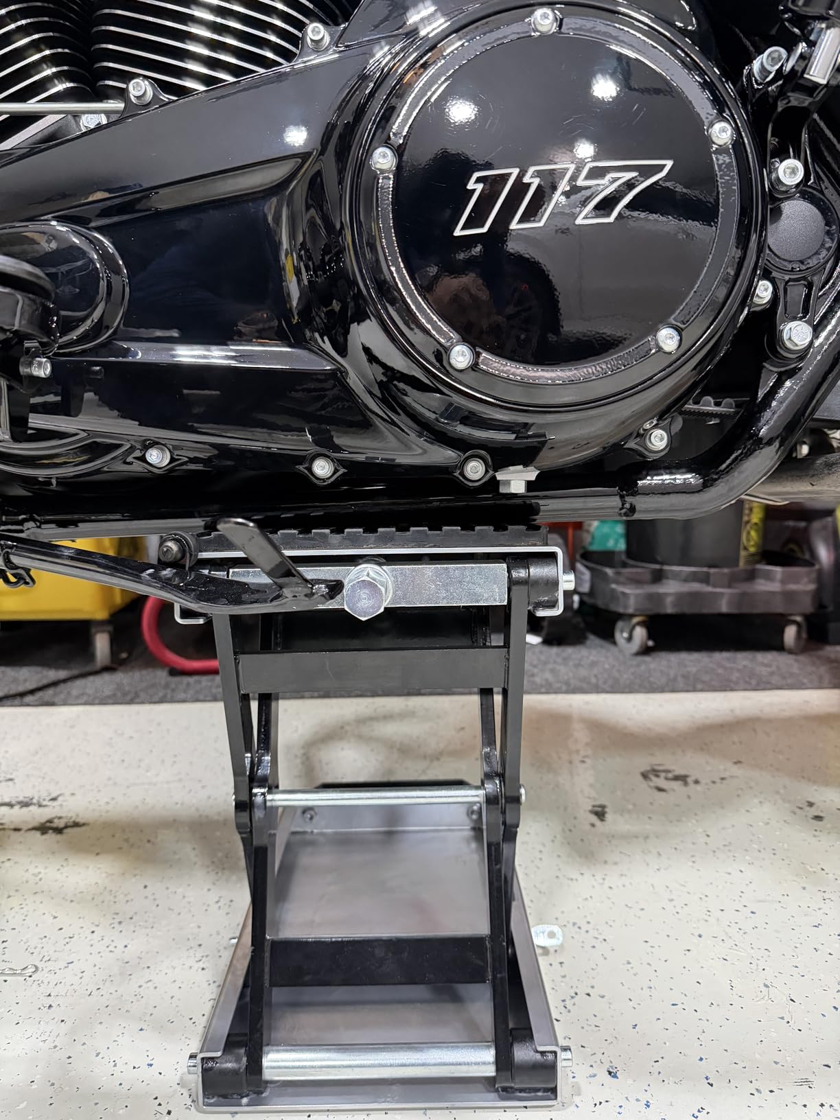 1500 LBS Motorcycle Jack, Thickened 0.48