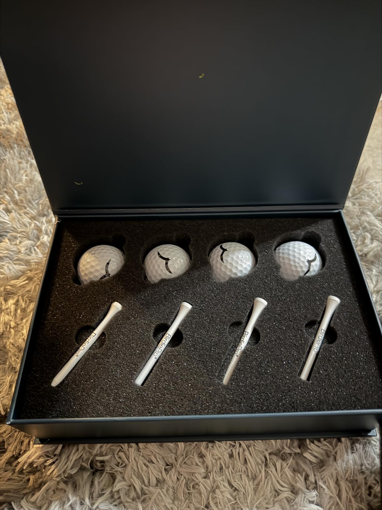 BirdiePro - American Pro Golf Practice Net, 10x7ft Heavy Duty Golf Hitting Net with EchoShield Target & FlexWeave Net, Indoor Outdoor Training Backyard, Full Set with Mat, Balls & Cap customer photo 2