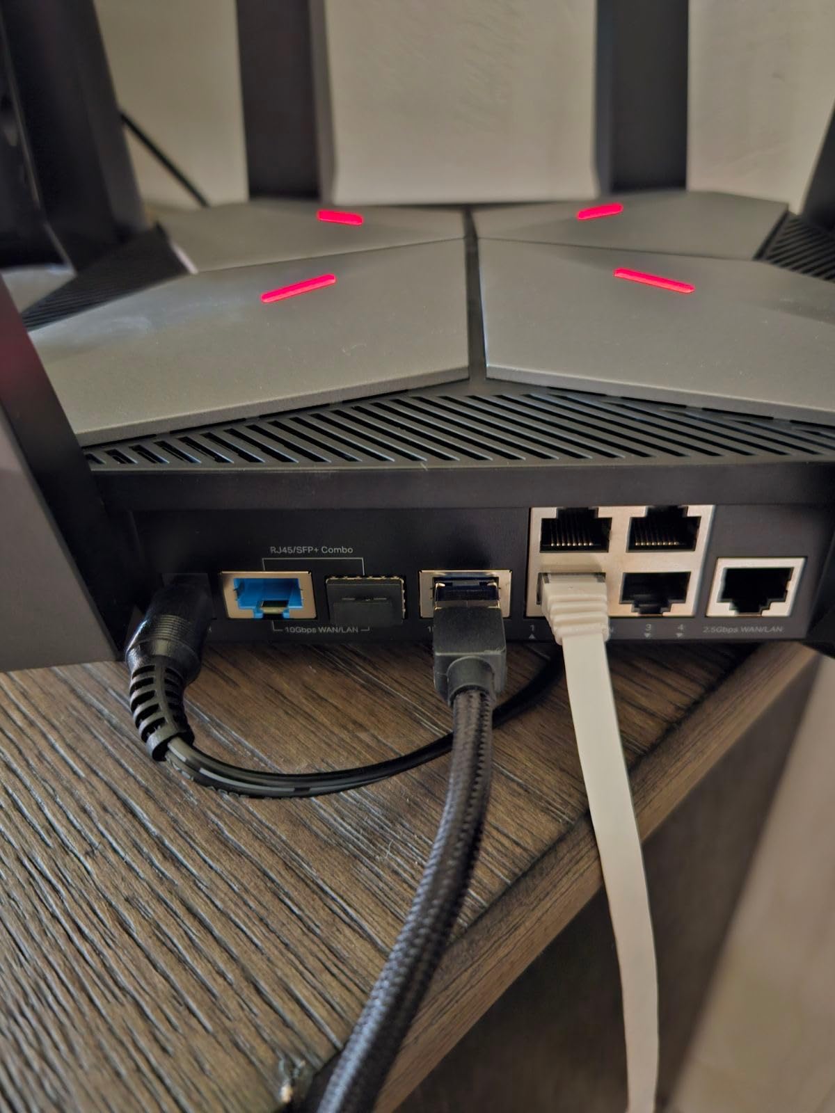 TP-Link Tri-Band AXE5400 Wi-Fi 6E Gaming Router Archer GXE75 | 6-Stream 5.4 Gbps | 1x2.5G + 4x1G Ports, USB 3.0 | Exclusive Acceleration, Gaming Port & Panel, RGB Lighting | EasyMesh, HomeShield customer photo 1