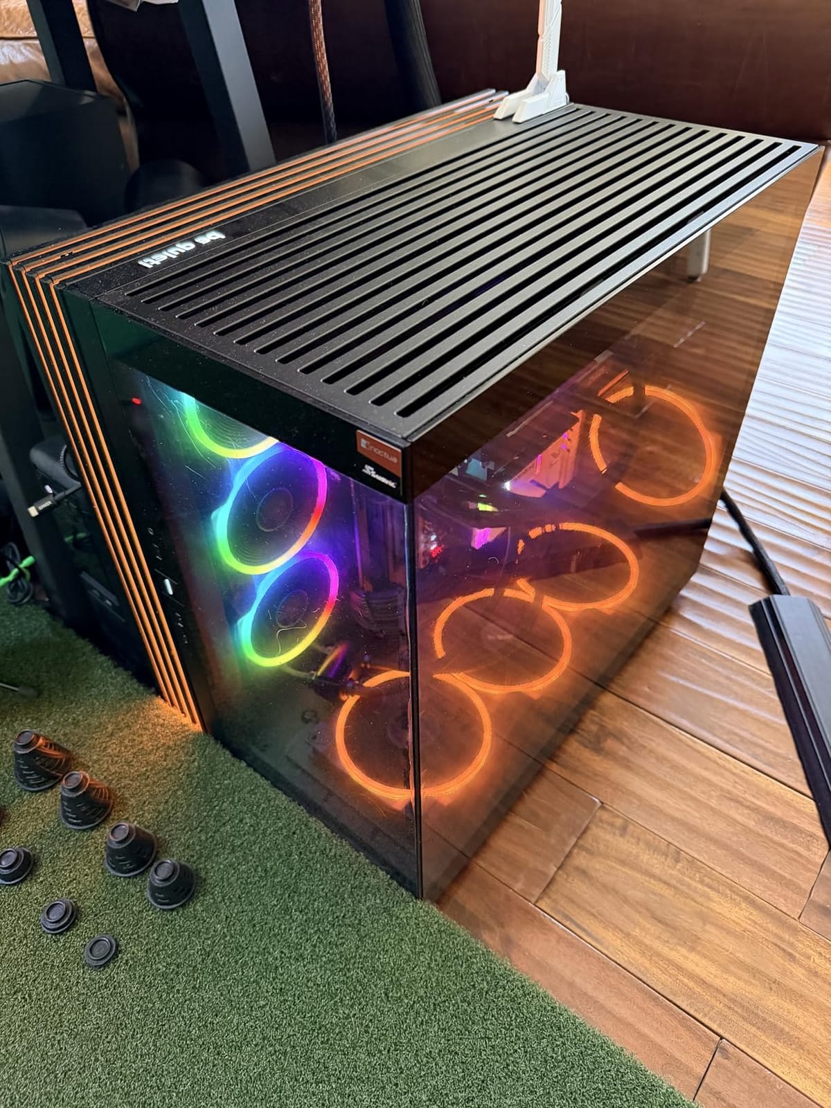 Seasonic Prime TX-1600 Noctua Edition, 1600W Quiet PC Power Supply | 80 PLUS Titanium, Integrated Noctua NF-A12x25 Fan, ATX 3.1, PCIe 5.1, Semi-Passive Cooling, Fully Modular Themed Cables customer photo 1