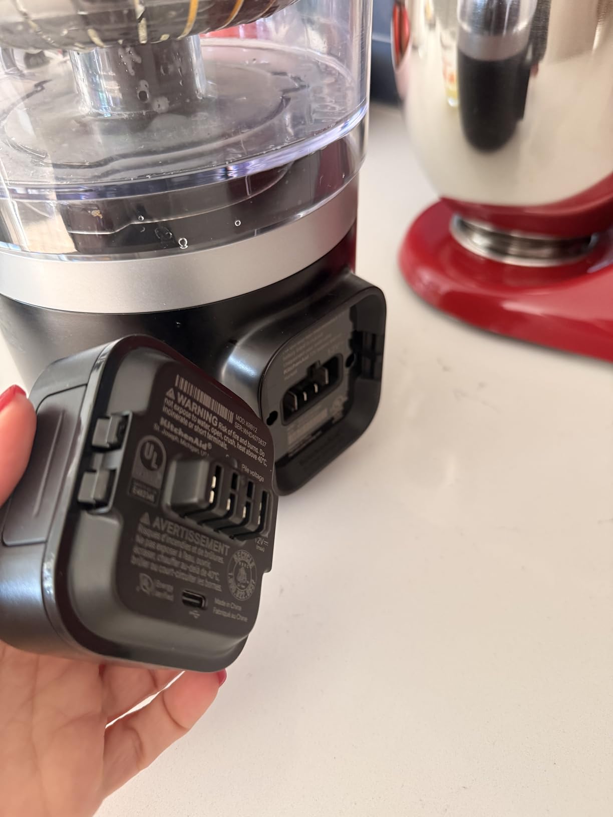 KitchenAid Go Cordless Citrus Juicer - battery included, KCJR161BM customer photo 2