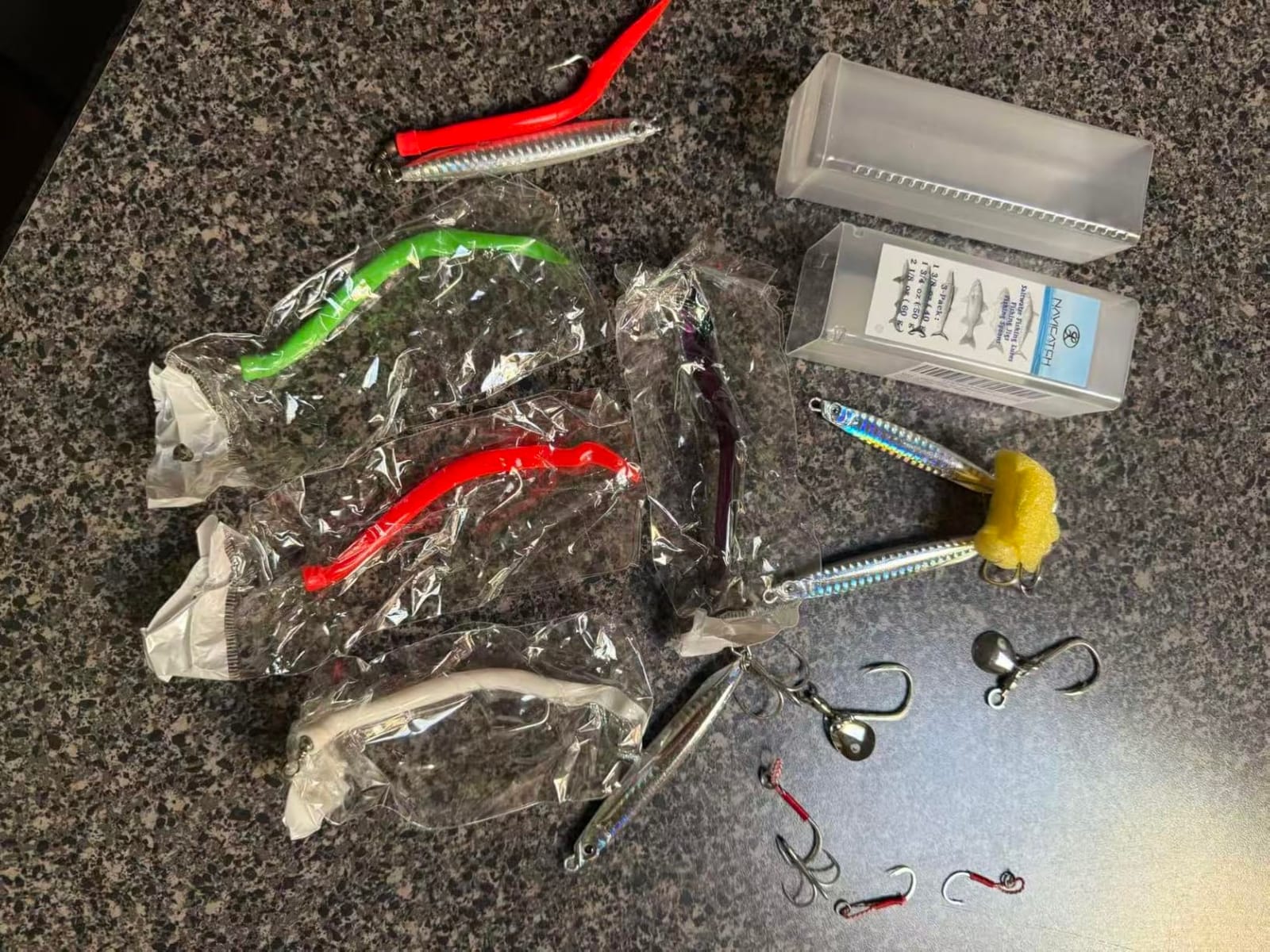 Saltwater Fishing Lures Fishing Jigs Fishing Spoons for Striped bass, Pompano, Spanish Mackerel, Bluefish customer photo 1