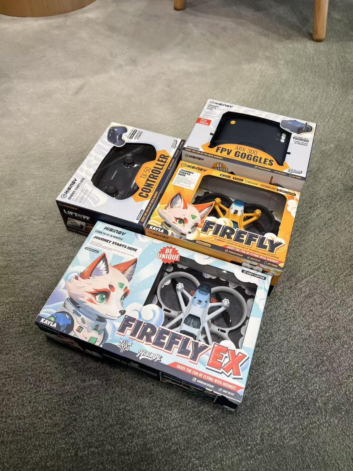 HISINGY Firefly FPV Drone Kit, FPV Drone for Kids and Beginners, Micro Drone with Camera, APP Control, Altitude Hold, Video Record and Download, Gift Toys for Birthdays customer photo 1