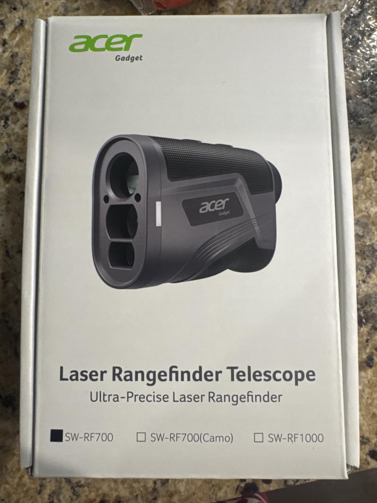 Acer Gadget Golf Rangefinder with Slope On/Off, 800/1200Yards, Golf Gifts | 6X Magnification with Flag Pole Locking Vibration customer photo 2