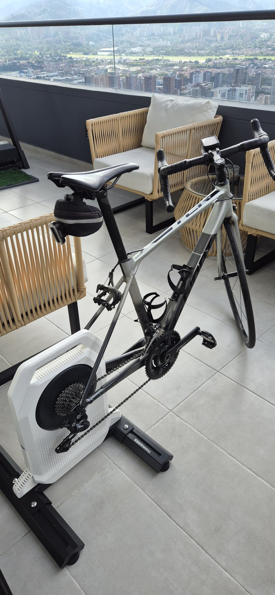 ThinkRider XXPRO Smart Bike Trainer, 2500W, 25% Gradient, ANT+ & BLE, Direct Drive customer photo 1