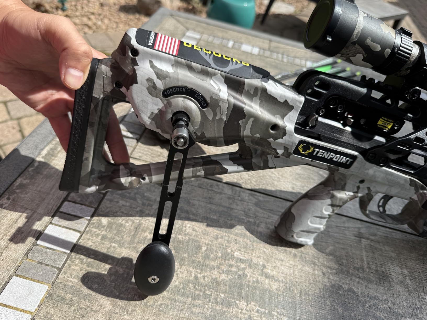 TenPoint Turbo X Crossbow - 415 FPS - 100-Yard RangeMaster Scope, ACUslide Cocking & De-Cocking System + S2 Trigger customer photo 2