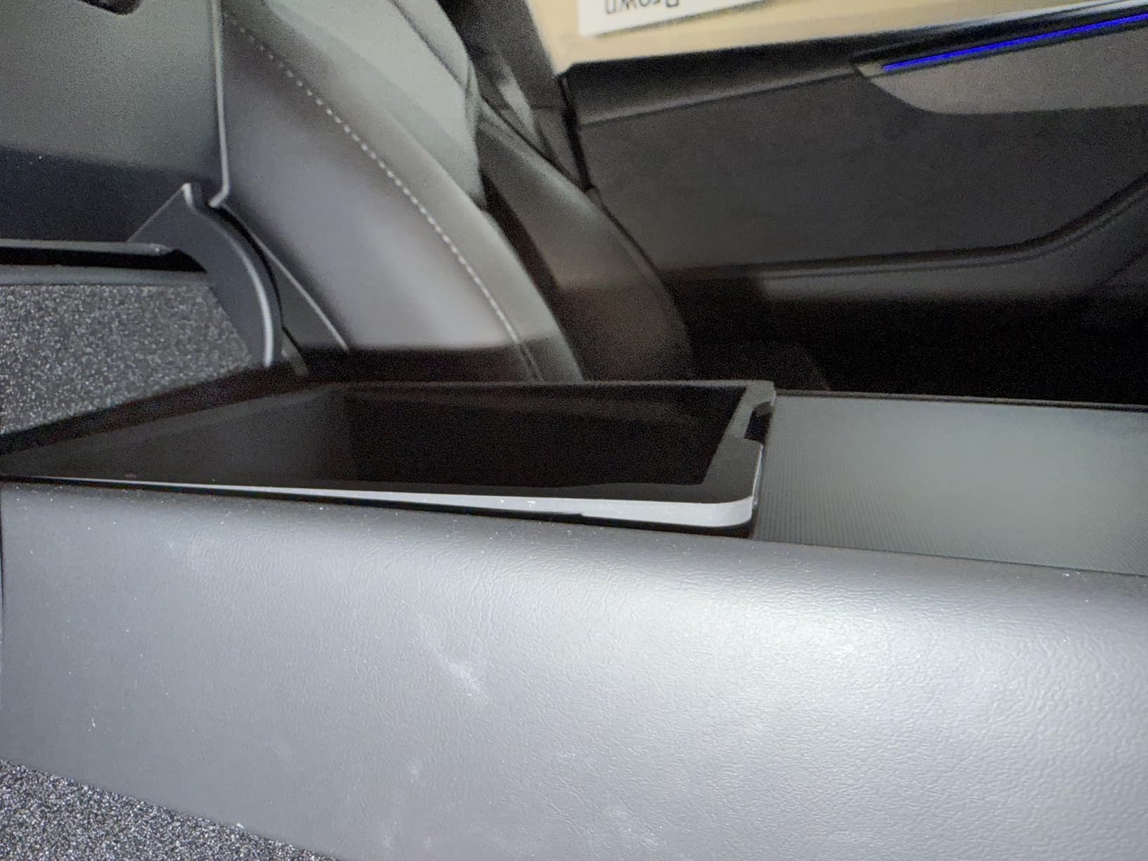 Wigoo for 2026 Tesla Model Y/3/YL Accessories Console Organizer 4PCS Black | Fits Tesla 2025 2026 Model Y Juniper/YL Premium Performance & 2024-2026 Model 3 customer photo 2