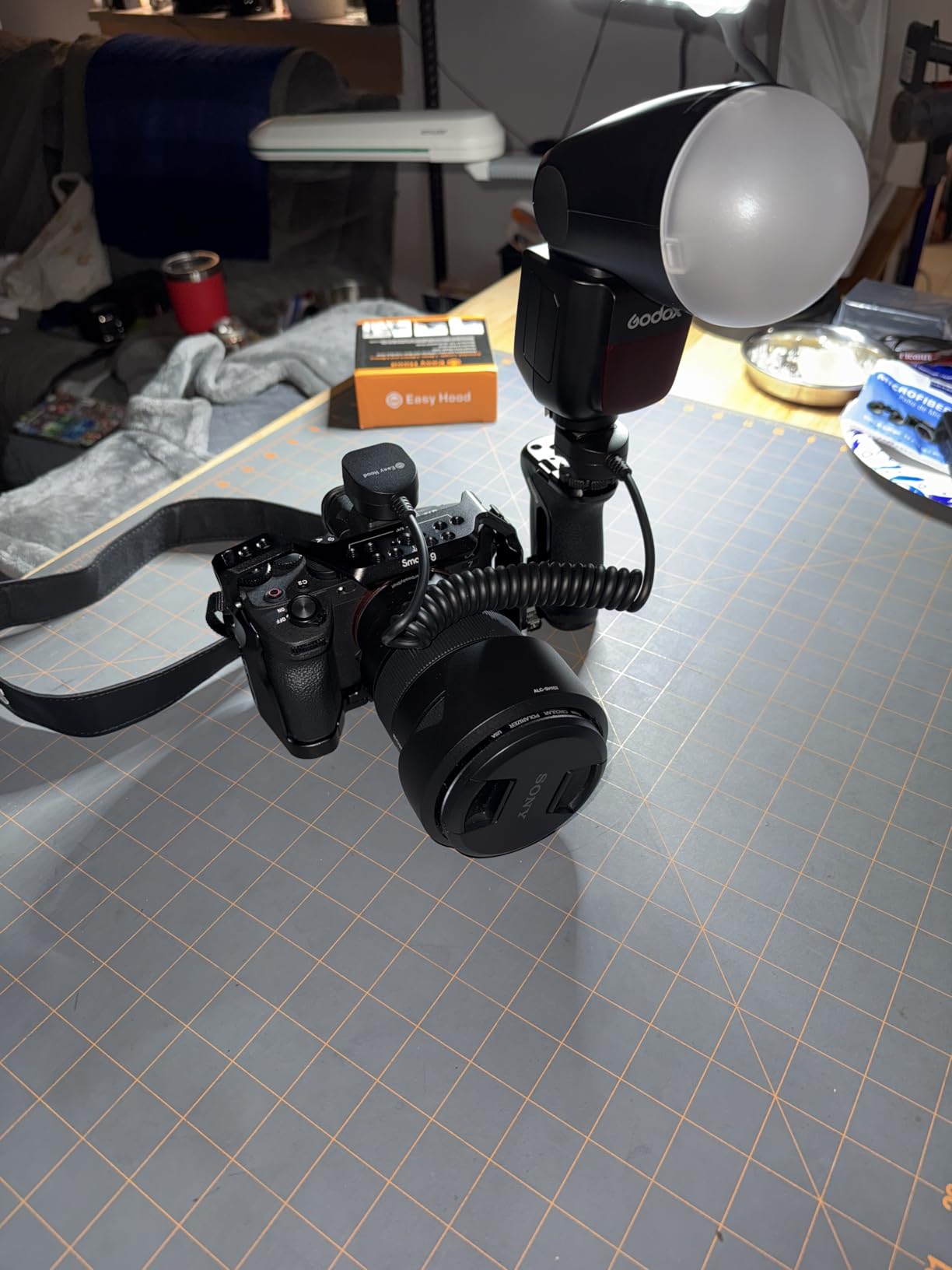 GODOX V1 V1-C Godox Flash for Canon Flash Speedlite | 76Ws 2.4G TTL 1/8000 HSS Camera Flash for Canon, 480 Full Power Flashes, 1.5s Recycle Time customer photo 1