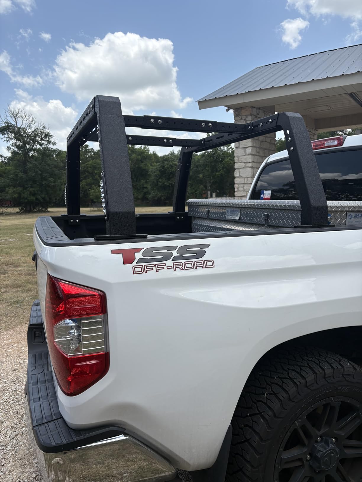 Adjustable Overland Truck Bed Rack for Most Trucks | Bed Rack Compatible with Gladiator/Ford/Tundra/Tacoma/Dodge/Chevy/Nissan, Ladder Rack for Kayak, Surfboard, Ladder customer photo 2
