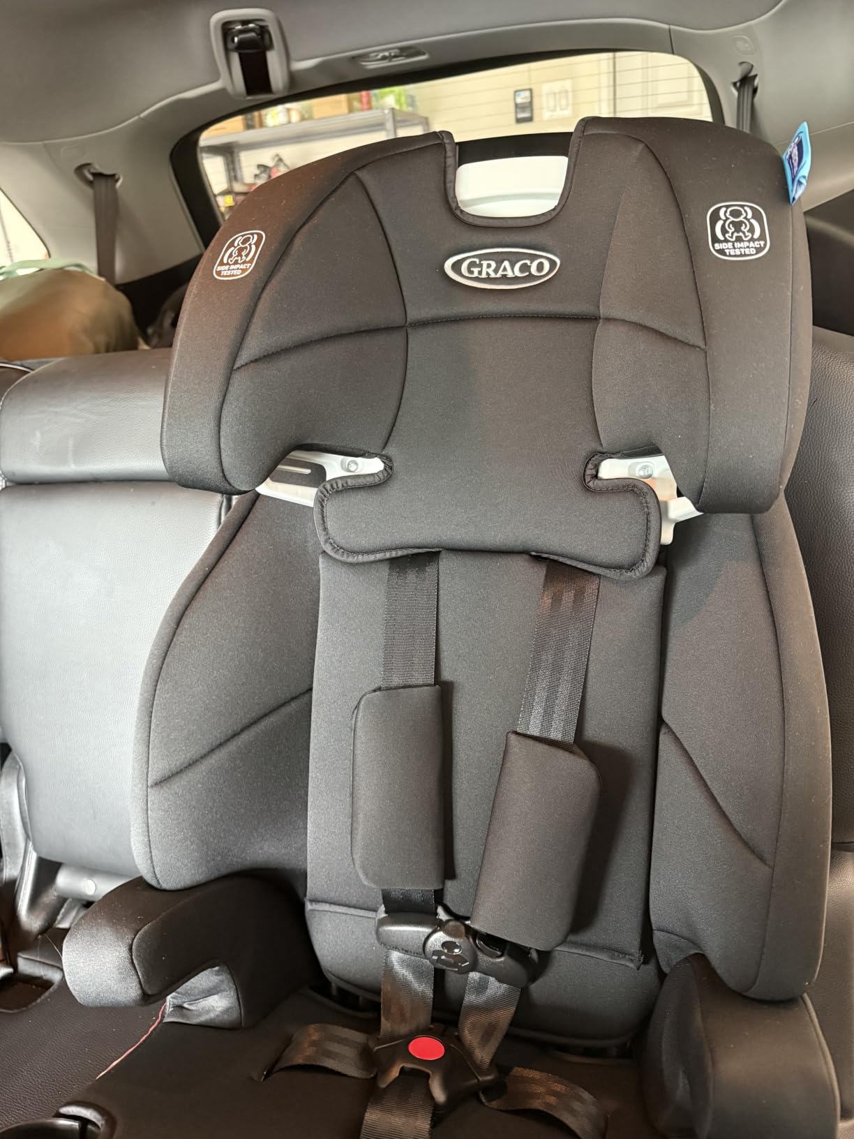 Graco Tranzitions 3-in-1 Harness Booster Car Seat, Forward Facing, Highback to Backless Booster, Cinder customer photo 1