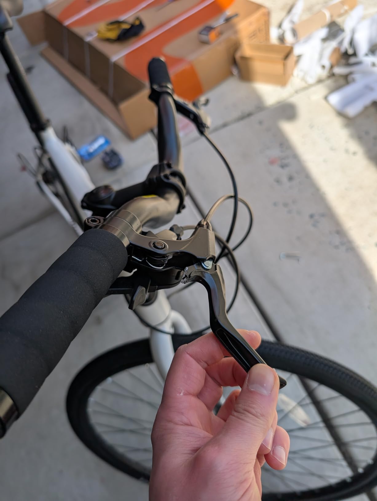 VIRIBUS Hybrid Bikes, 28 inch Road Bike 7 Speed with Lightweight Aluminum Frame, 700C Wheels, Hybrid Bicycle for Men Adult, City Commuters customer photo 1