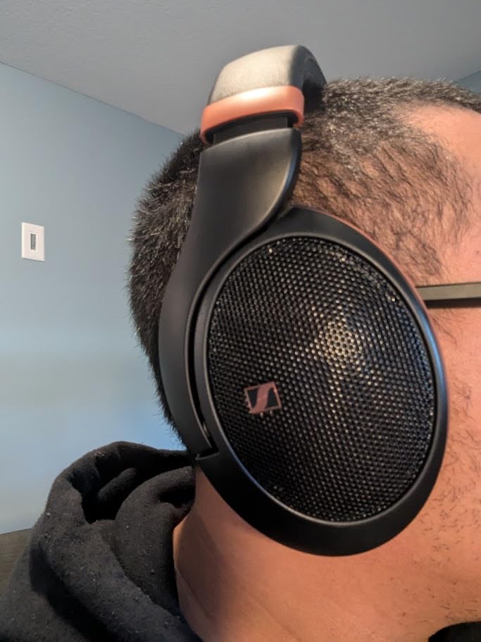 Sennheiser HD 505 - Wired Headphones Over Ear with Transparent Sound and Controlled Bass, Enhanced Comfort Studio Headphones for Music, Work, Gaming, Audiophiles, Students, Traveling, Copper Edition customer photo 2
