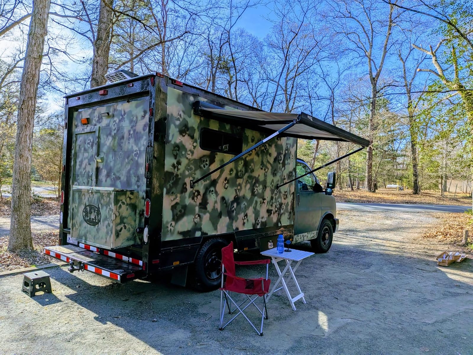 RecPro 7' Manual RV Cassette Awning | Retractable Hand Crank, PVC Vinyl Fabric, Fade and Stain Resistant, Lightweight Aluminum Frame customer photo 1
