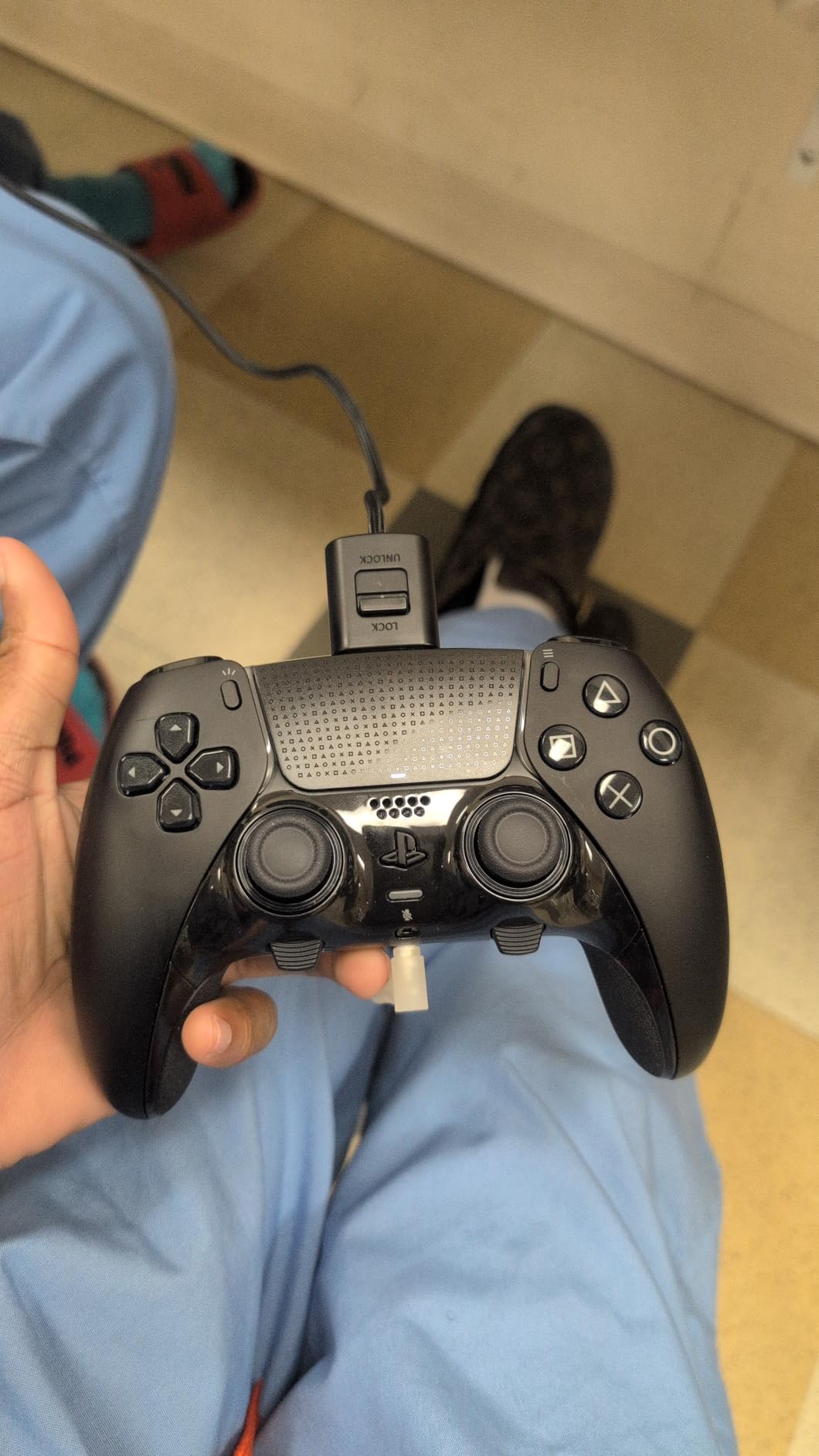 PlayStation DualSense Edge Wireless Controller - Midnight Black customer photo 1