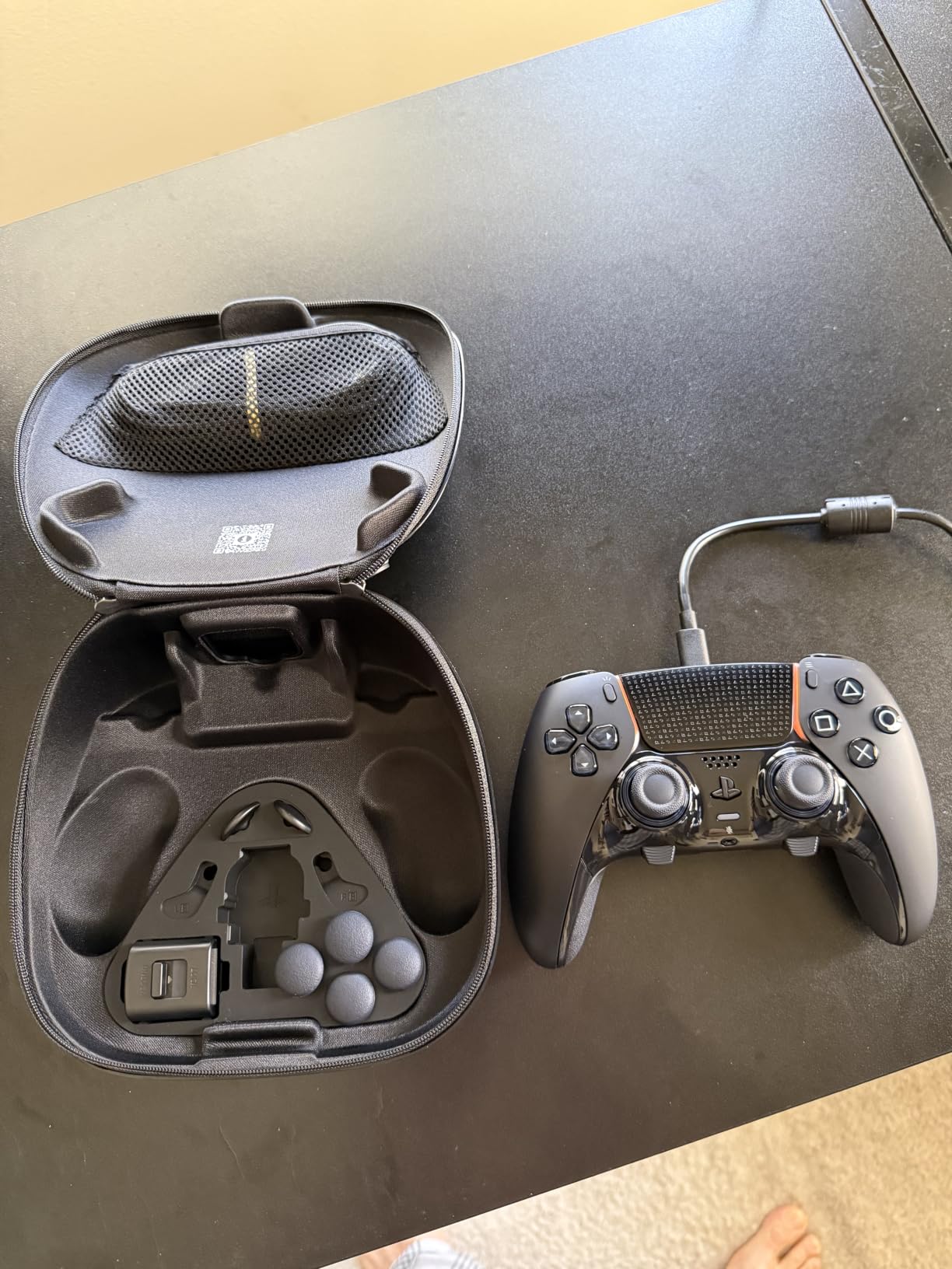 PlayStation DualSense Edge Wireless Controller - Midnight Black customer photo 2