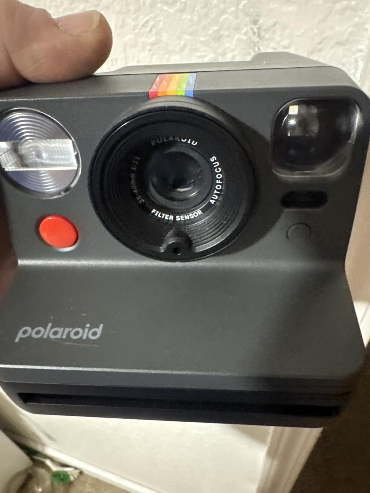 Polaroid Now 3rd Generation I-Type Instant Camera + Film Bundle - Now Black Camera + 16 Color Photos (6560) customer photo 2