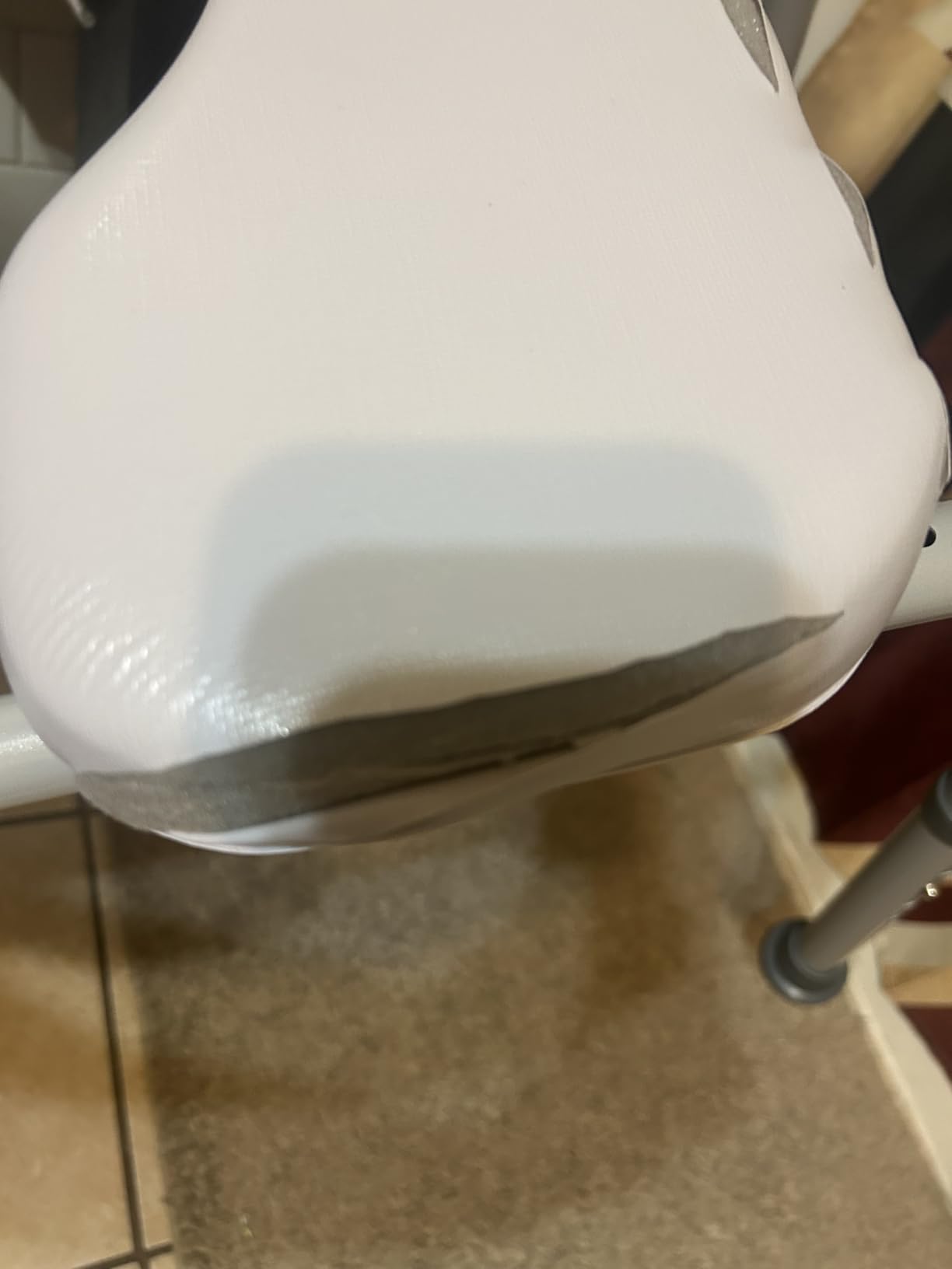 Medical King Toilet Seat Riser for Seniors, Adjustable, Gray, Heavy Duty up to 400 lbs customer photo 1