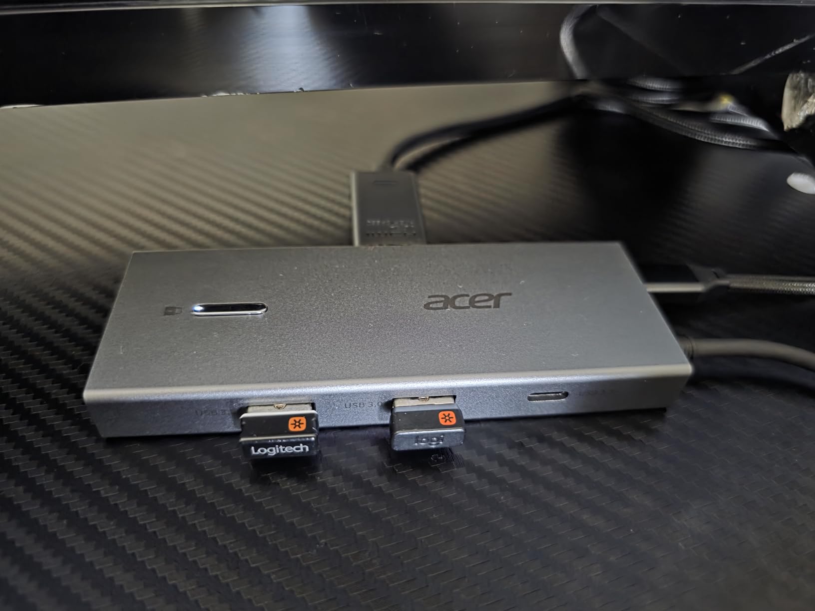 Acer USB-C Docking Station Dual Monitor, 9-in-1 Laptop Dock with 2 HDMI | Laptop Docking Station with 4K@60Hz HDMI, USB A&C 3.0, SD/Micro SD, 100W PD Compatible with Acer/Dell XPS/HP/Mac (0.65FT) customer photo 1
