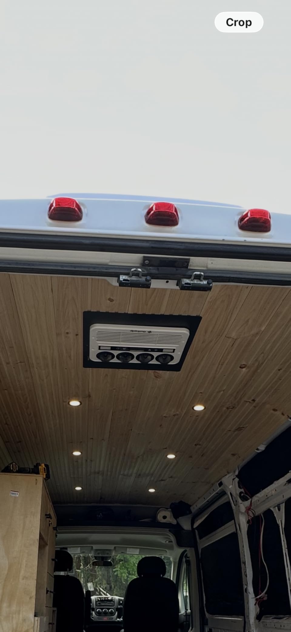 RV Air Conditioner, 12V 10000 BTU Rooftop Air Conditioner for RVs, Trucks, Vans, Campers, Tractor, Low Profile Quiet AC Unit(w/heater) customer photo 1