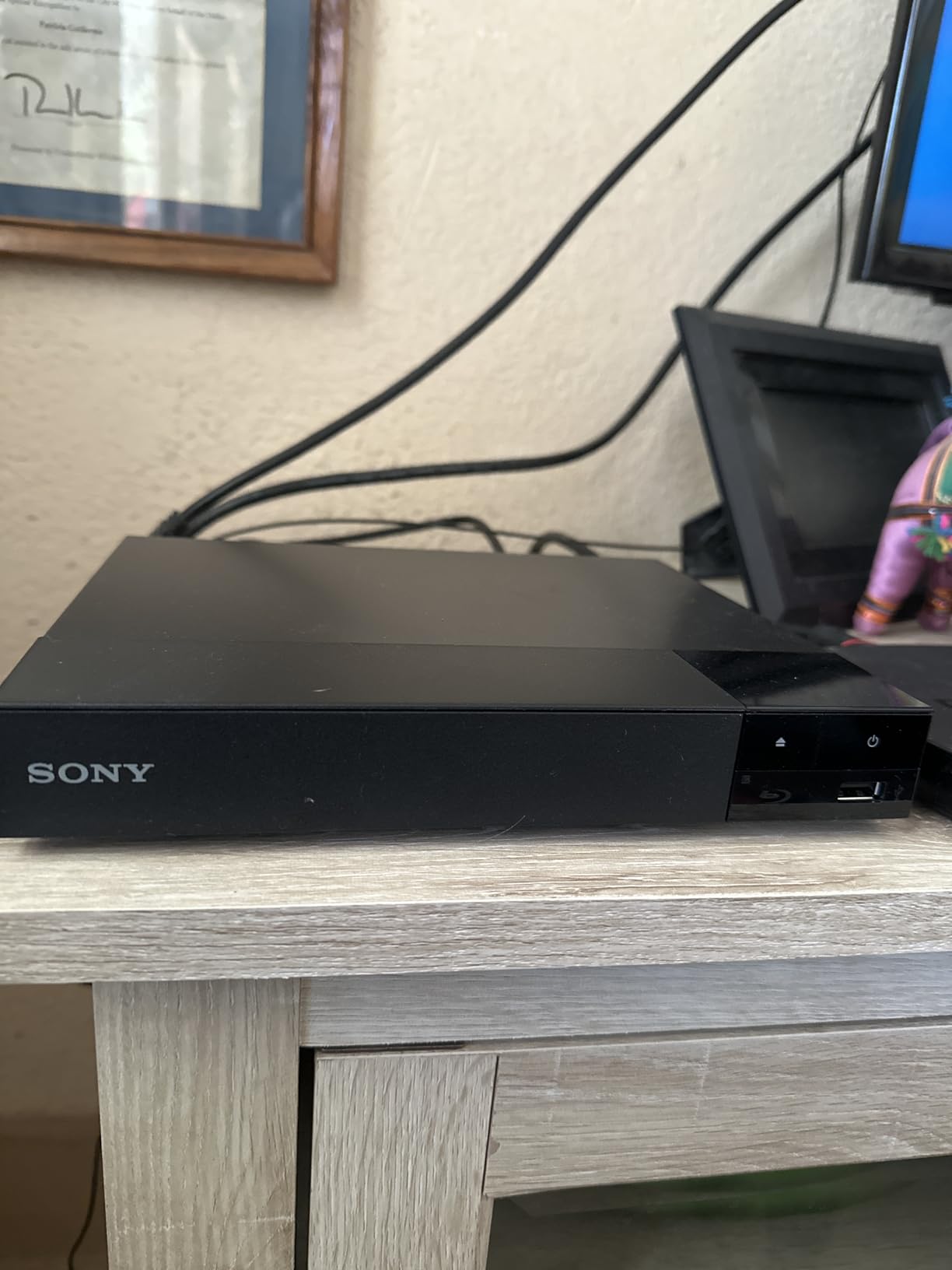 Sony BDP-S1700U Full HD 1080p Blu-ray DVD Player with HDMI Cable | Dolby Digital TrueHD/DTS, DVD Upscaling, Ultra-Compact, Triluminos Color, Front USB customer photo 2