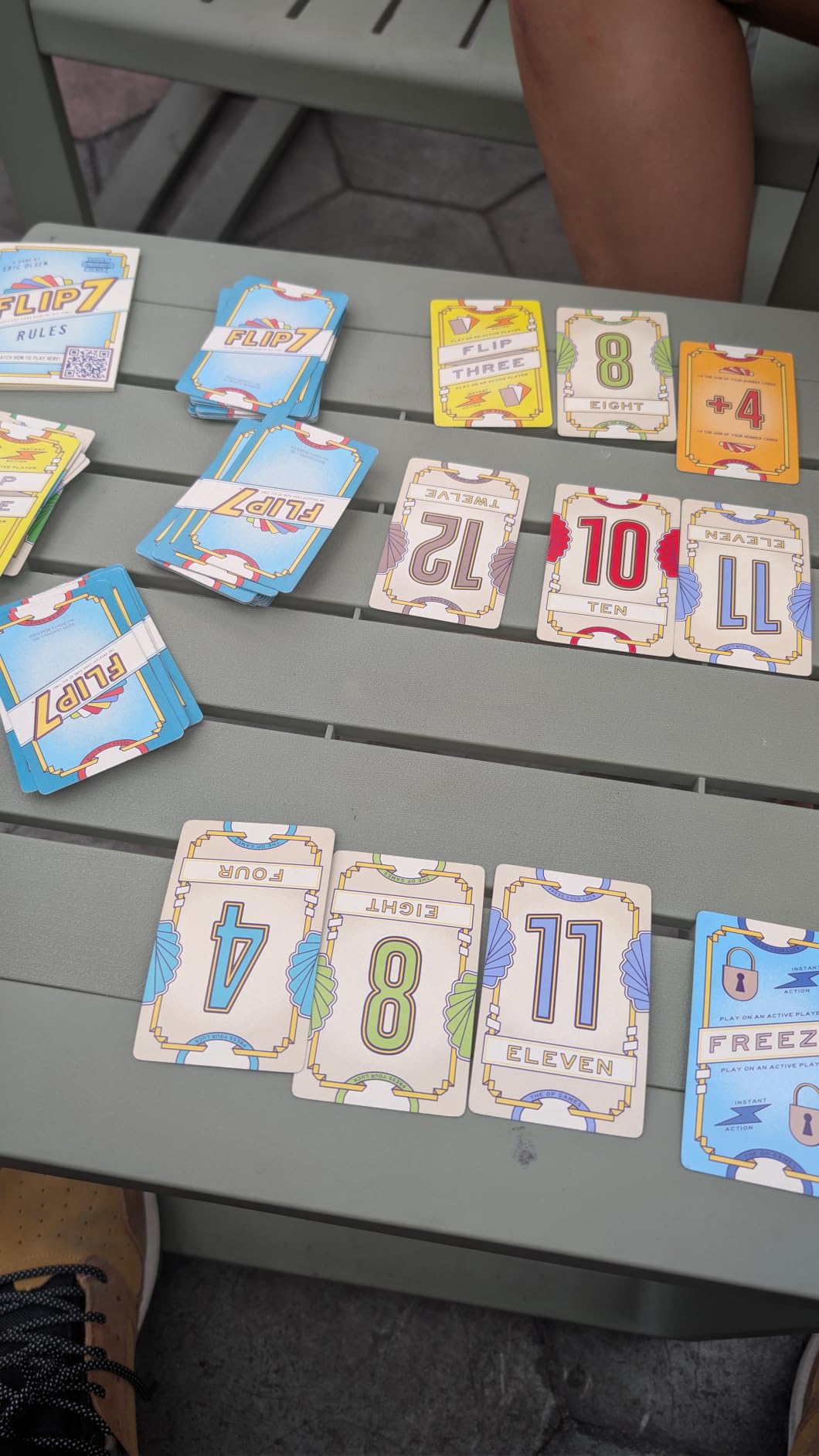 USAOPOLY Flip 7 Card Game, The Ultimate Blend of Press Your Luck Strategy | Fast-Paced Addictive Card Game, Quick to Learn & Easy to Teach, 3+ Players, Ages 8+ customer photo 2