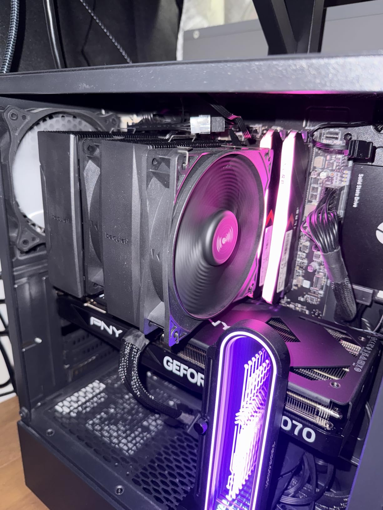 be quiet! Pure Rock Pro 3 Black CPU Air Cooler customer photo 2