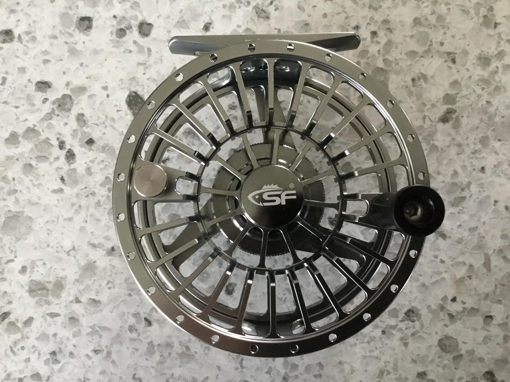 SF Premium SF005 Fly Fishing Reel, Aircraft-Grade Aluminum 3/4/5, 5/6/7, 7/8/9 WT, Dust-Proof Sealed Drag, Free Reel Case, Trout & Bass customer photo 1