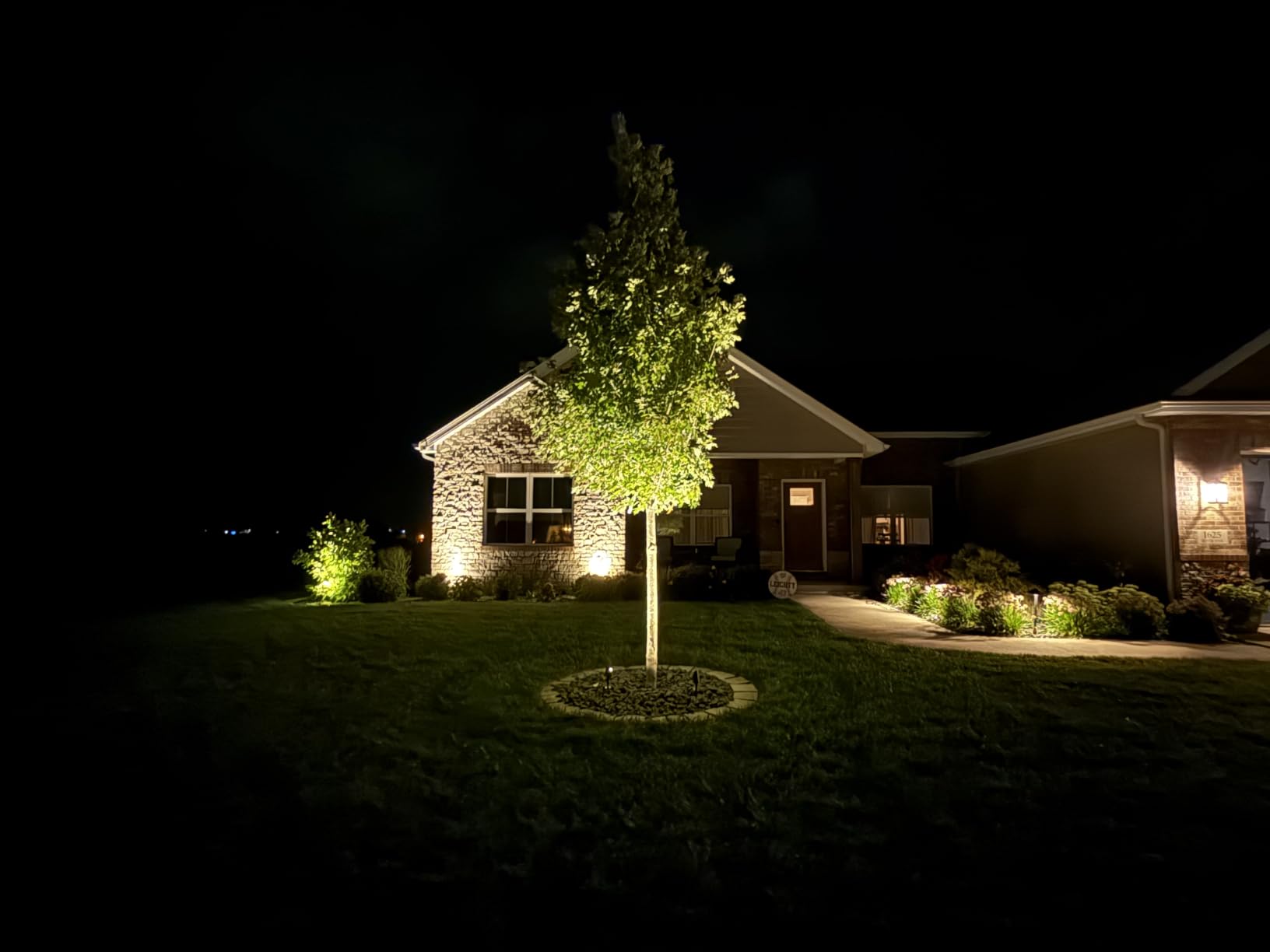 VOLT 12V 6 Spotlight 3 Path Light LED Outdoor Lighting Starter Kit (Bronze) | Includes 150W Low Voltage Transformer, Warm White LED Bulbs, Hubs, Direct Burial Cable, Ground Stakes customer photo 2