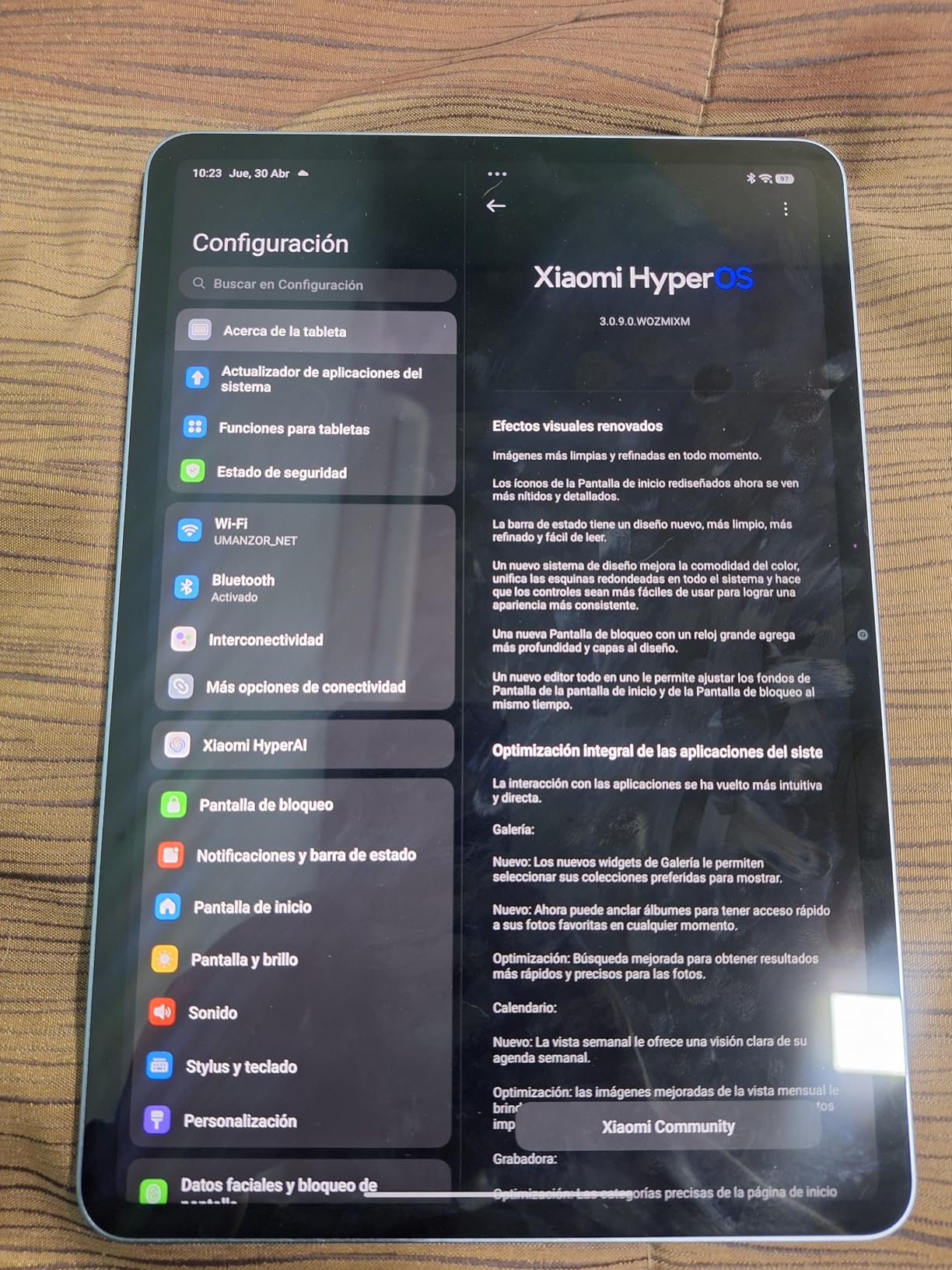 XIAOMI Pad 7 Ai WiFi Version Global (No Calls or Text) 11.2 inches 3.2K 144Hz 8850mAh Bluetooth 5.4 Four Speakers 13 Mp Model 2410CRP4CG (Gray, 256GB + 8GB) customer photo 2