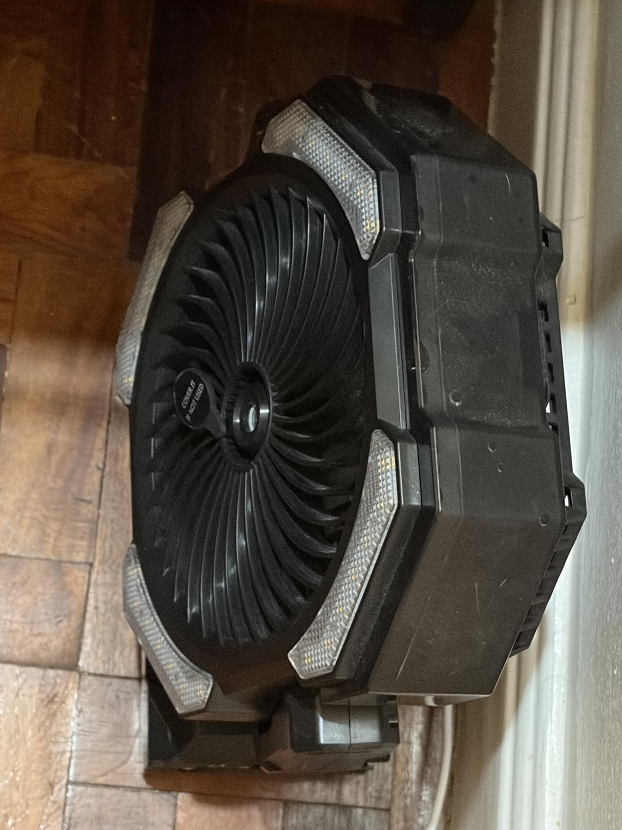 Misting Fan, Portable Camping Fans with 9oz Water Tank, 24000mAh Rechargeable Fan with 4 Speed, Battery Powered Fans with 120H Cooling, Last 5H Mist, 2 Mist Modes, Light, Outsides/Summer Essential customer photo 1