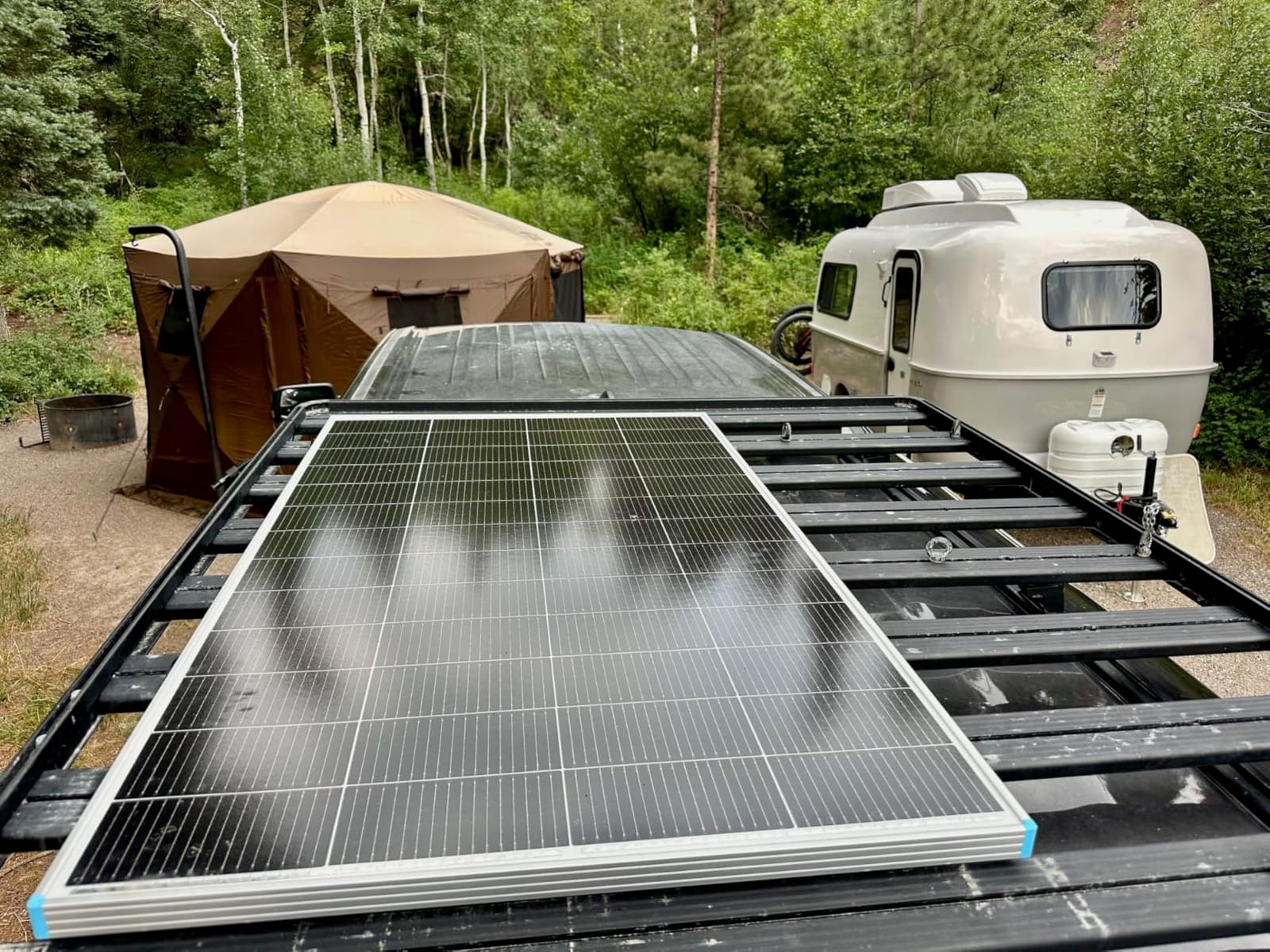 Renogy Solar Panels 200 Watt N-Type, 16BB 25% High-Efficiency | 200W Solar Panel for RV, Upgraded Smaller & Lighter Design, Save Space on Class B Van, Marine, Boat, Trailer, Roof, IP67 customer photo 2