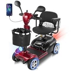 35Miles Mobility Scooter for Seniors/Adults, All Terrain Mobility Scooter | FSA Eligible, Lithium Battery, with Taillight, GPS Tracker, USB Charging, 300LBS Capacity, 350W Dual Baskets customer photo 2