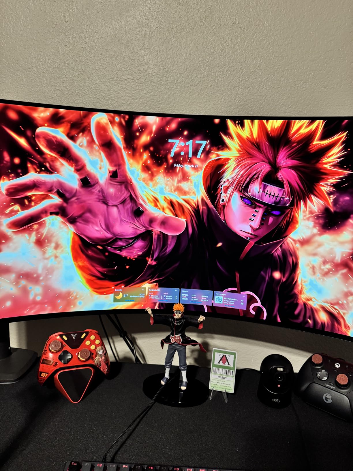 LG 45GX950A-B 45-inch Ultragear 5K2K WUHD (5120 x 2160) OLED Curved Gaming Monitor, 165Hz, 0.03ms, NVIDIA G-Sync, HDR True Black 400 customer photo 2