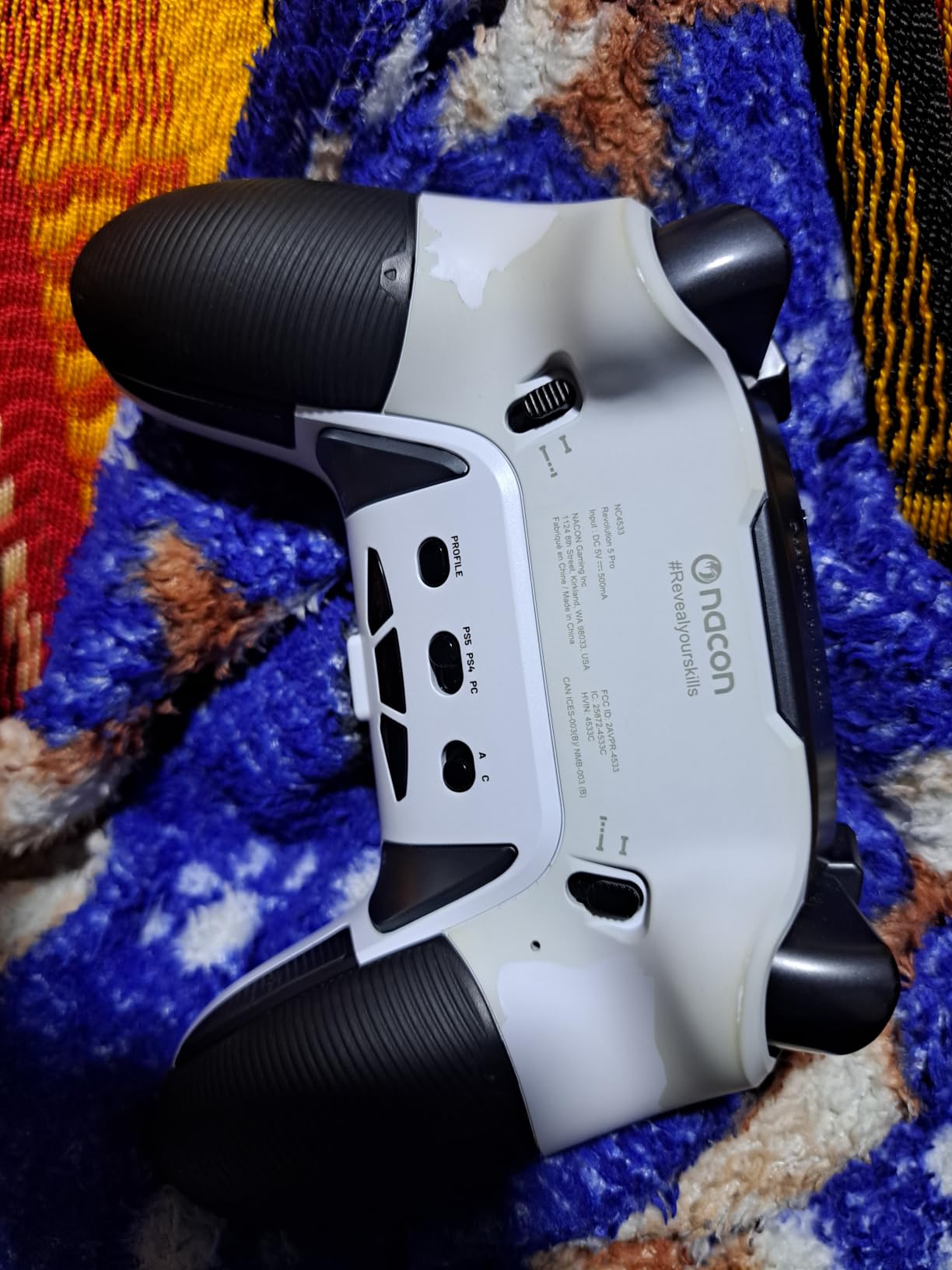 Nacon Revolution 5 Pro Officially Licensed PlayStation Wireless Controller | For PS5 / PS4 / PC - Hall Effect Joysticks and Triggers, Trigger Stops, Mappable Buttons, 8-way and 4-Way D-pad - Field Camo customer photo 1