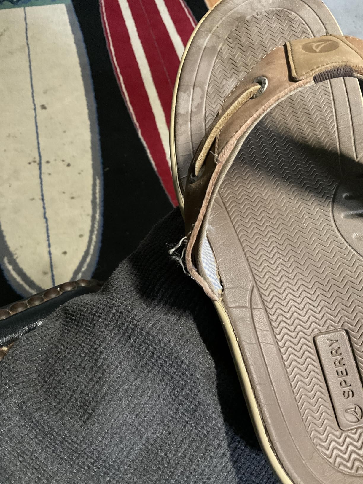 Sperry Men's Baitfish Leather Flip Flop Sandal customer photo 1