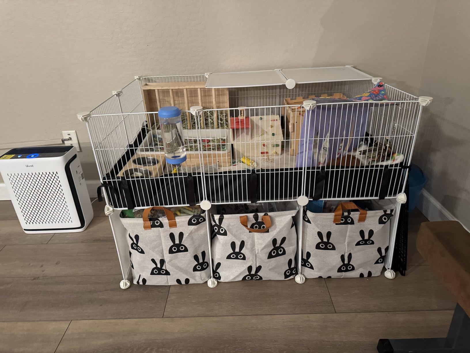MEEXPAWS Guinea Pig Cages Small Animal Playpen Large 42