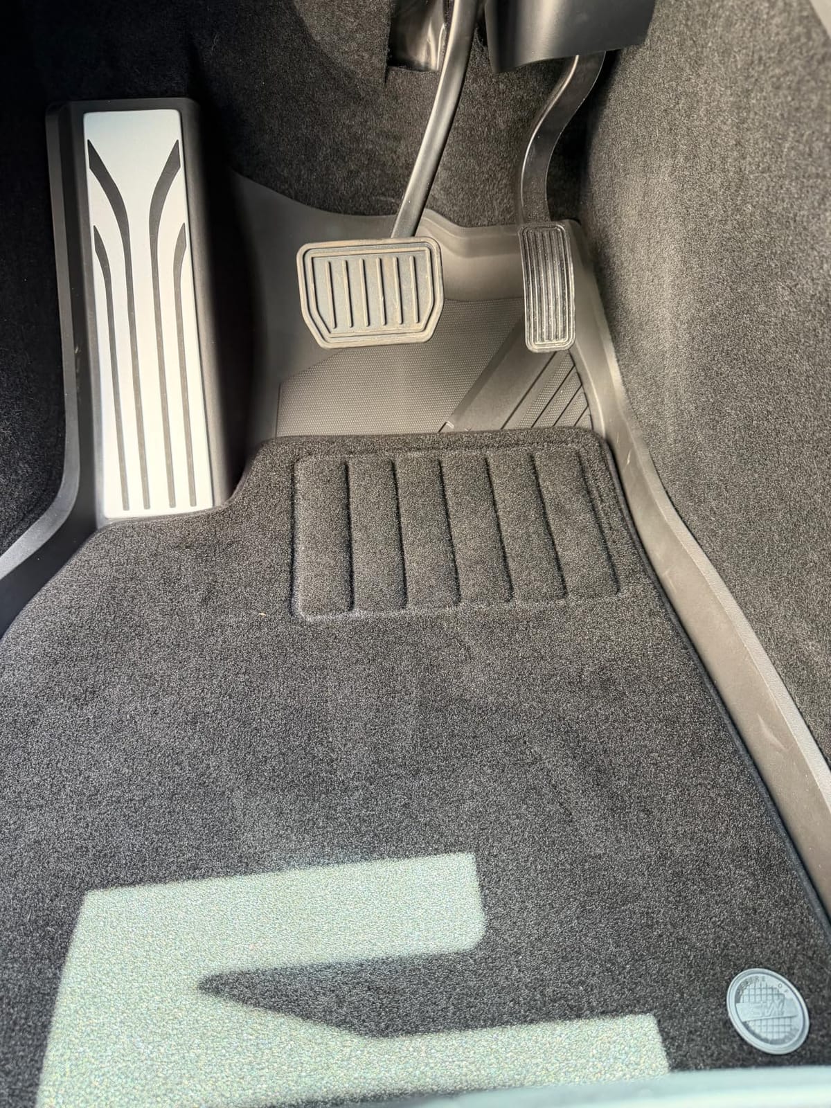 3W Tesla 2025-2026 New Model Y Juniper Floor Mats and Cargo Liners 10PCS | (Not for Standard) Full Set TPE Floor Liner, Cargo Mats and Seat Back Cover Protector customer photo 2