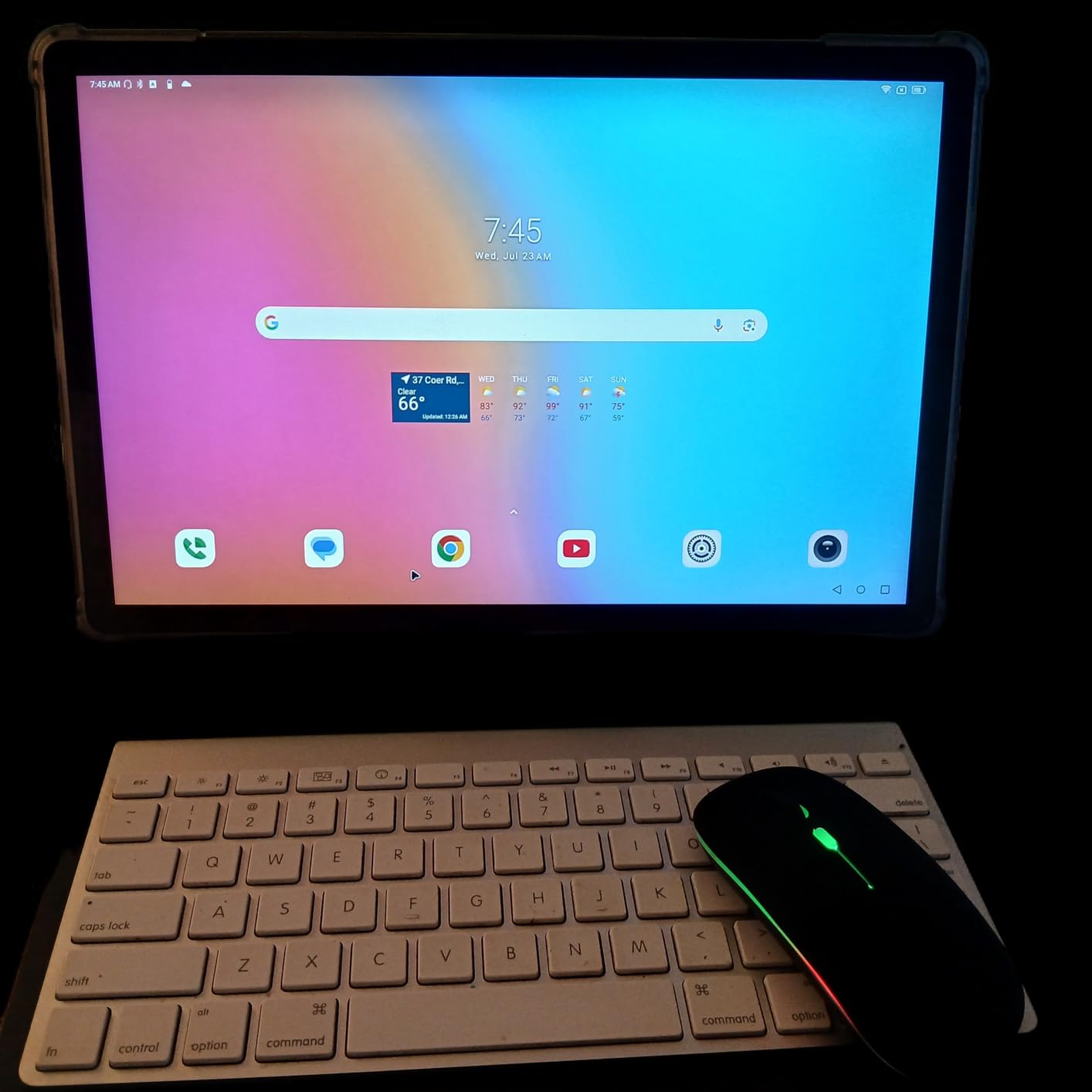 Blackview Android 16 Tablet with 36GB RAM + 256GB ROM (2TB TF), 13 Inch Gaming Tablet with 50MP + 13MP Dual Camera, 5G WiFi 2K FHD Large Display, WideVine L1, Octa Core T620, 11000 mAh customer photo 1