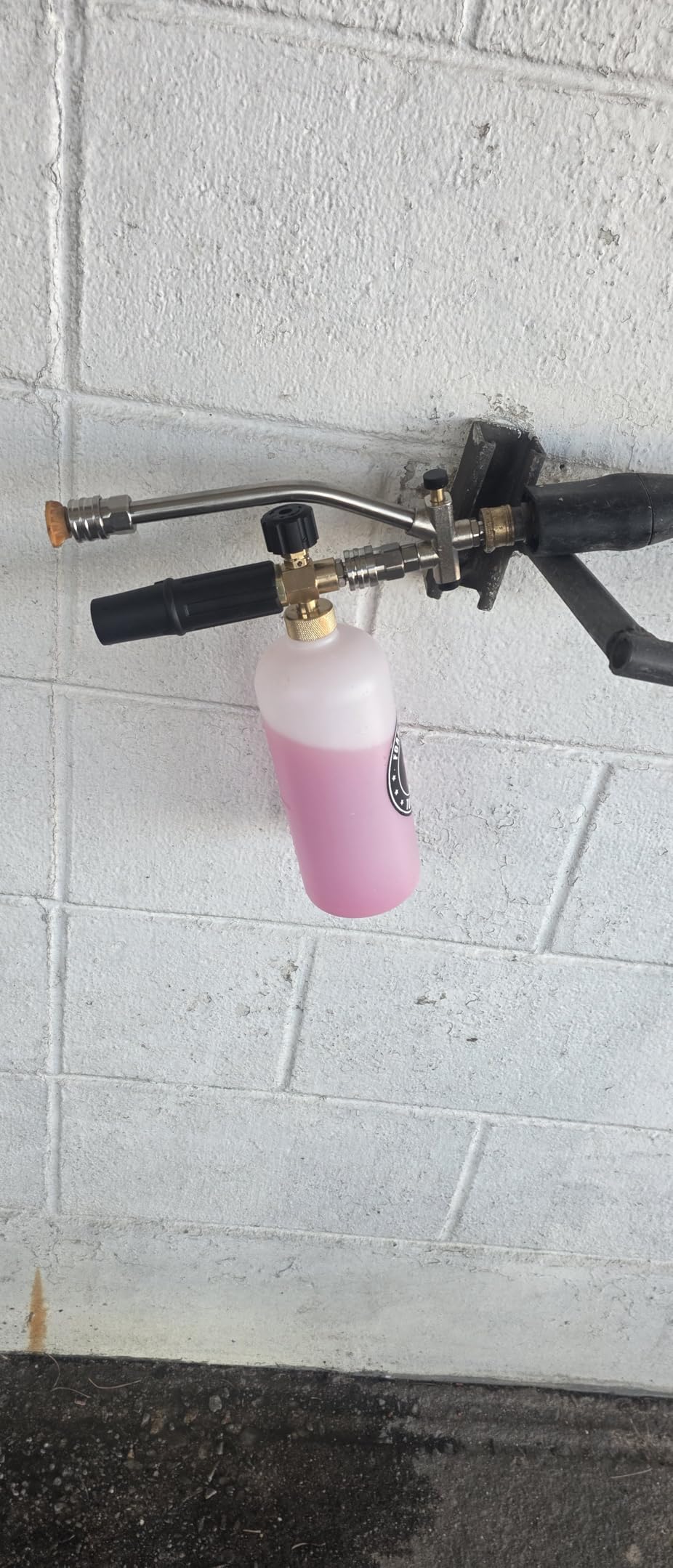 Tool Daily Foam Cannon with Dual Connector Accessory, 1/4