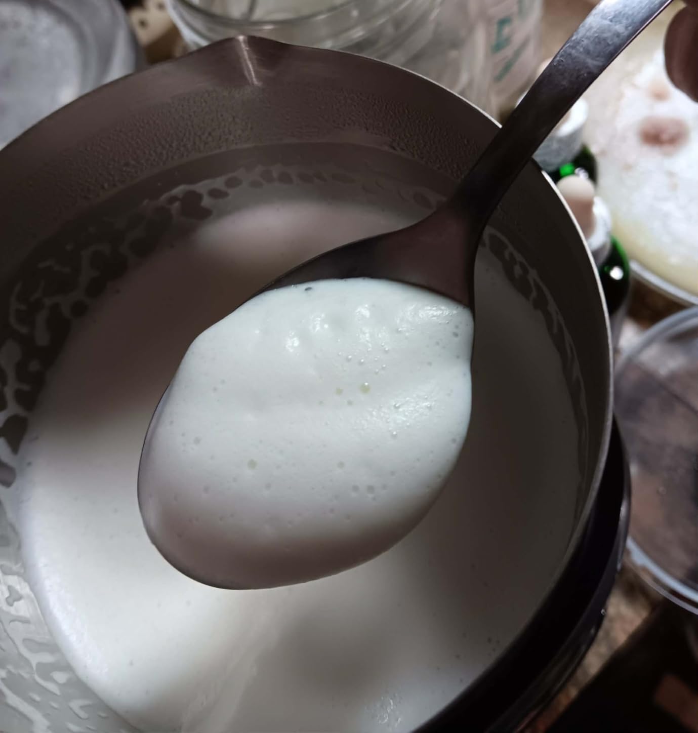 50.73oz Nut Milk Maker Machine: 12 in 1 Automatic Soy Milk Maker with Detachable Design, Homemade Juice, Almond, Oat Milks for Plant Based Milks, 24H Delay Start/Keep Warm/Auto-Clean/Safety Lock customer photo 1