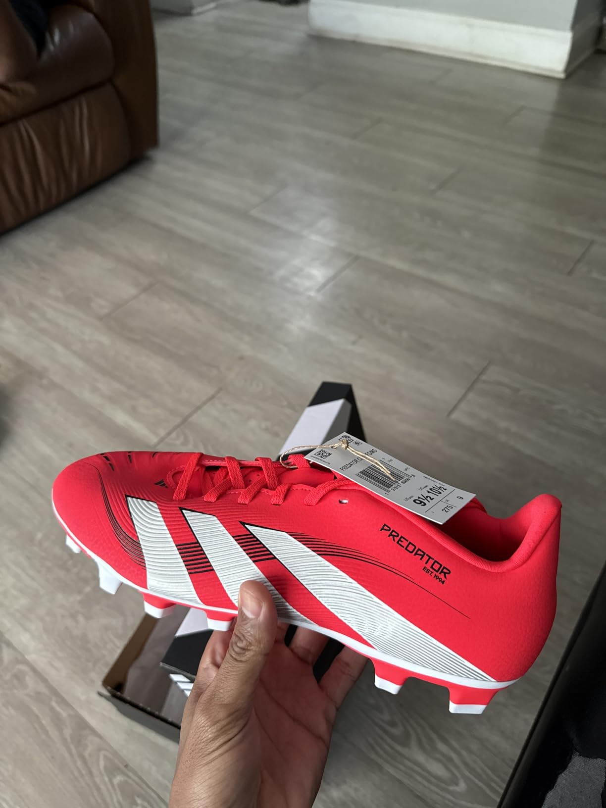 adidas Unisex-Adult Club Predator Firm Ground/Multi Ground Cleats customer photo 1