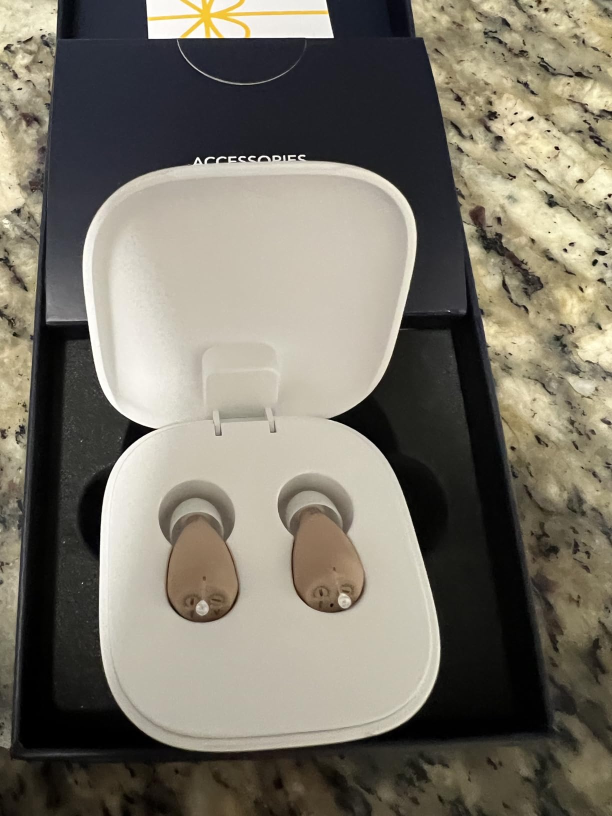 Audien Atom One OTC Hearing Aids | Wireless, Rechargeable, Comfortable, Clear Sound, Small Discreet Design customer photo 1