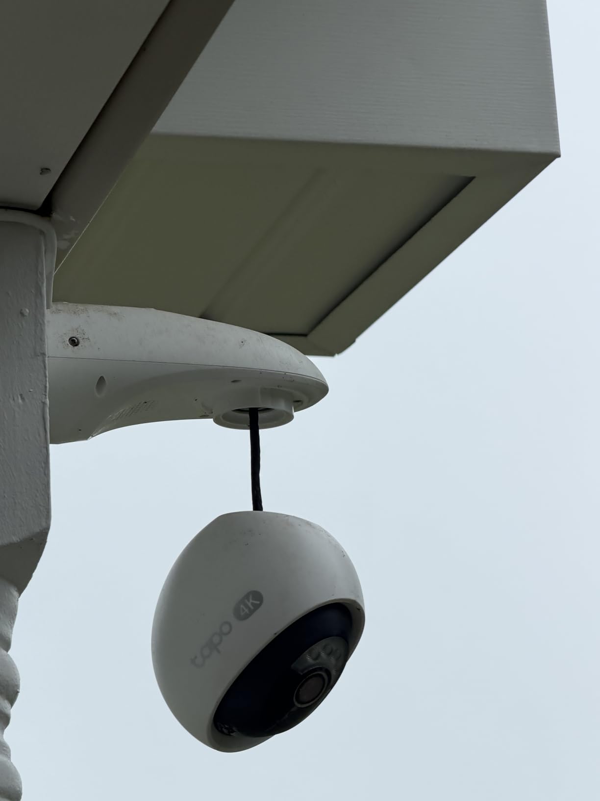 Tapo 4K Wired Pan/Tilt Outdoor Security Camera, C560WS, 360° View | Free Person/Vehicle Detection, Color Night, Local AI, SD/Cloud Storage, Works w/Alexa & Google Assistant, 2.4 GHz WiFi customer photo 1