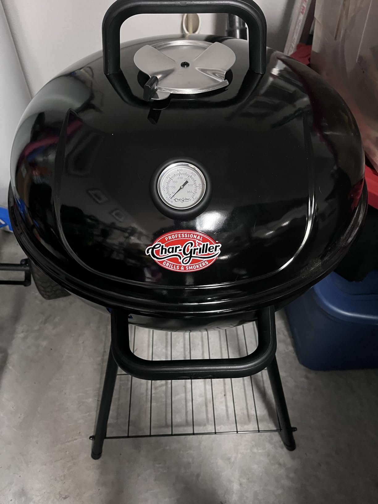 Char-Griller CG30040725 22-inch Kettle Charcoal Grill and Smoker customer photo 1