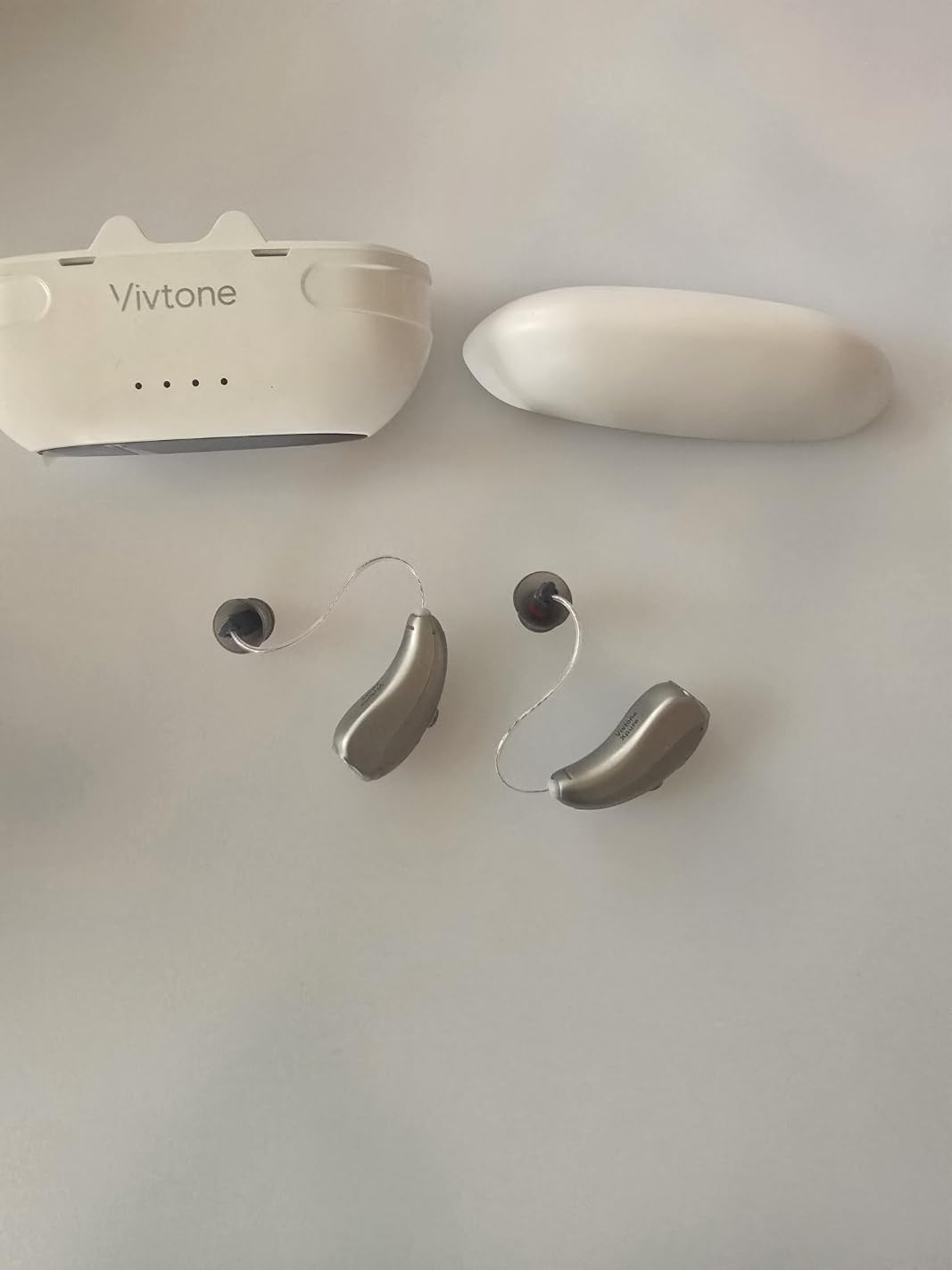 Vivtone Bluetooth Hearing Aids with APP Control for Precise Fitting, Phone Call & Music Streaming, Rechargeable OTC Hearing Aids for Seniors Adults Men Women, Xpure 2.0 customer photo 1