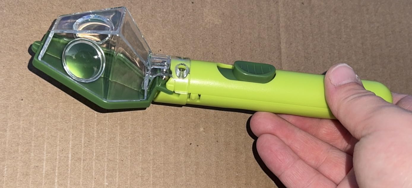 Bug Catcher for Kids with 6X Magnifier, STEM Educational Exploration Toys | Insect Trap Tool for Indoor and Outdoor Bug Discovery, Christmas Birthday Gifts customer photo 1