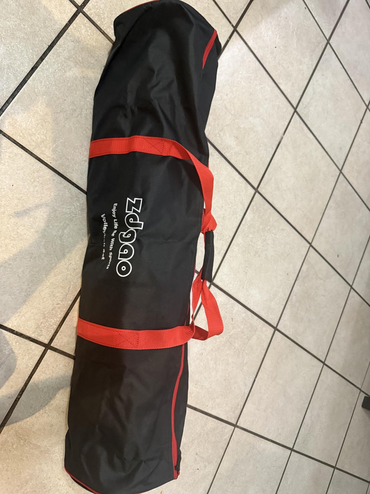 Zdgao Outdoor Portable Adjustable Volleyball Net System with Bag | Complete Practice Kit | Height Adjustable | Multiple Size | For Backyard, Beach, and Lawn Play | Portable | Easy Set Up customer photo 1