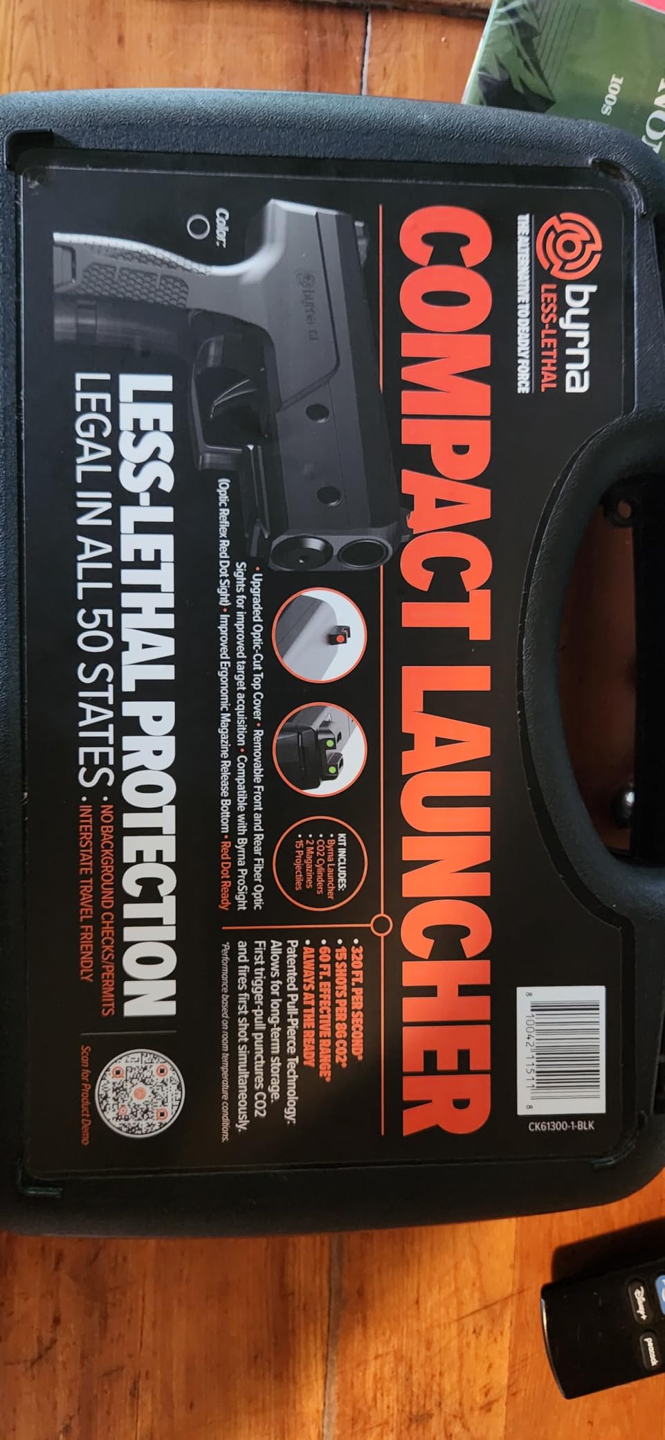 Byrna CL [Compact Launcher] Kinetic Launcher Ultimate Bundle - Non Lethal Kinetic Projectile Launcher, Home & Personal Defense customer photo 1